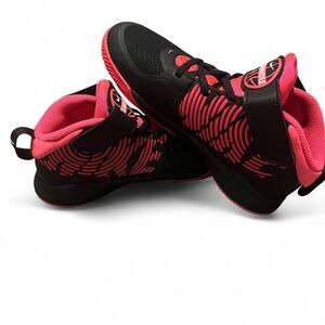 Nike Kids Black and Pink Sneakers